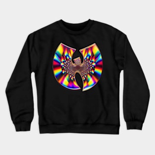 Wu-Tang rainbow effect Crewneck Sweatshirt